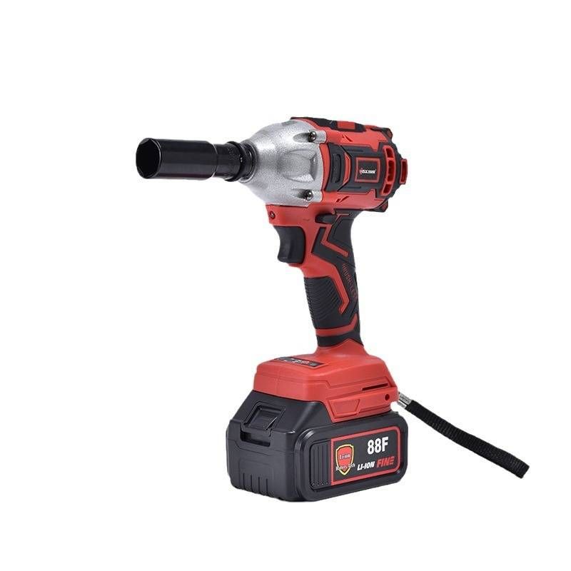 Powerful Brushless Electric Impact Wrench With High Torque, Lithium Battery, Heavy Duty For Auto Repair & Industrial Use_voghion.com