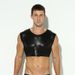Men's Clothing Men's New Leather Fashion Chest Muscle Abdominal Muscle Vest Dedicated Sleeveless Lining Sports Chest O Underwear Tops_voghion.com