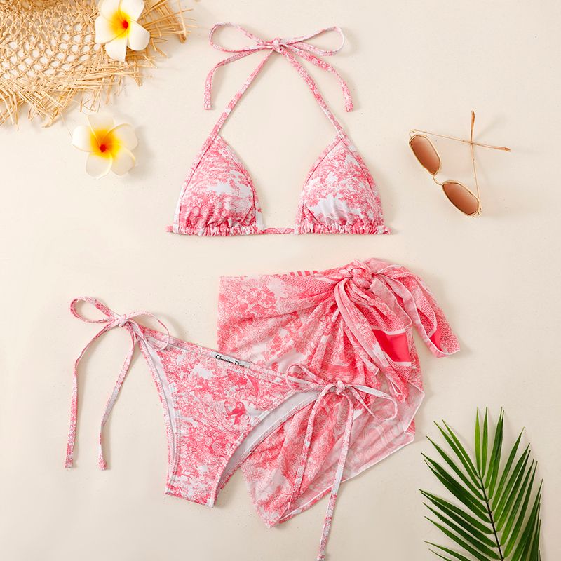 Women's fashion gauze sunscreen bikini veil swimming suit_voghion.com