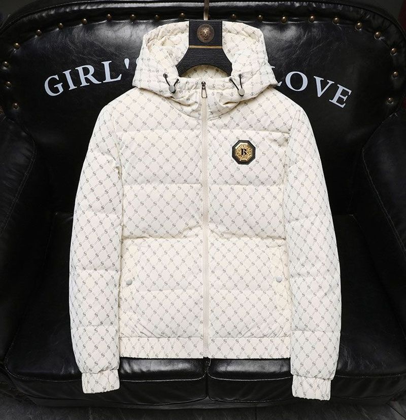 Winter men's cotton-padded coat 2024 new cotton-padded men's trend stand collar cotton-padded jacket thickened boys winter clothing trend brand_voghion.com