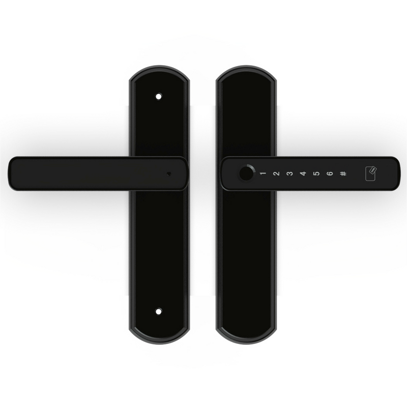 Fingerprint Smart Lock, Keyless Entry Handle Lock Suitable For Apartment Home Office,50 Fingerprint Capacity Electric Edge Lock Fingerprint Smart Lock_voghion.com