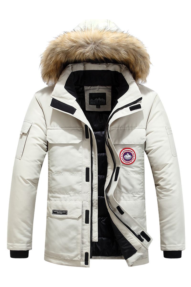 Cappotto invernale premium con cappuccio staccabile per uomo e donna - Giacca imbottita in poliestere spesso con tasche multiple, capospalla da viaggio con cerniera frontale_voghion.com