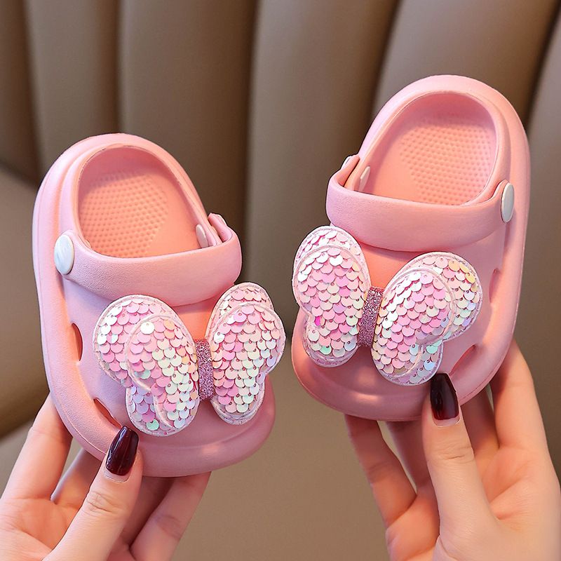 Kinderschuhe Sandalen und Hausschuhe Sommer Cartoon Mädchen Home Indoor Rutschfeste Weiche Sohle Niedliche Prinzessin Baby_voghion.com