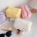 Fur Makeup Bags for Women Soft Travel Cosmetic Bag Organizer Case Young Lady Girls Make Up Case Necessaries 1 Pc Solid Handbags_voghion.com