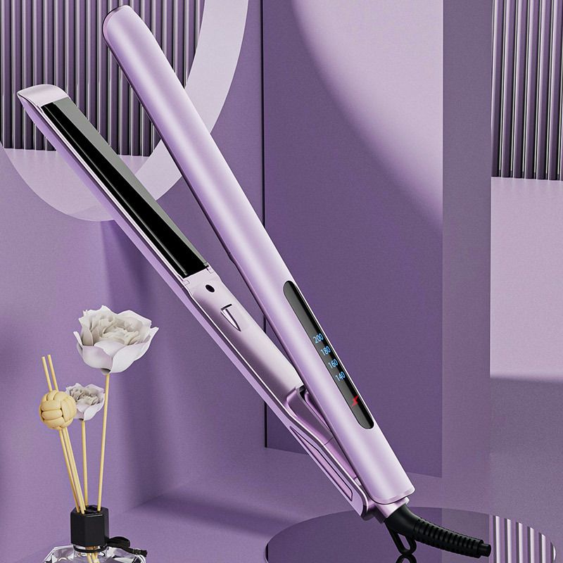 Electric Straightener And Curling Iron Dual-use Hair Styling Tool For Home Use_voghion.com