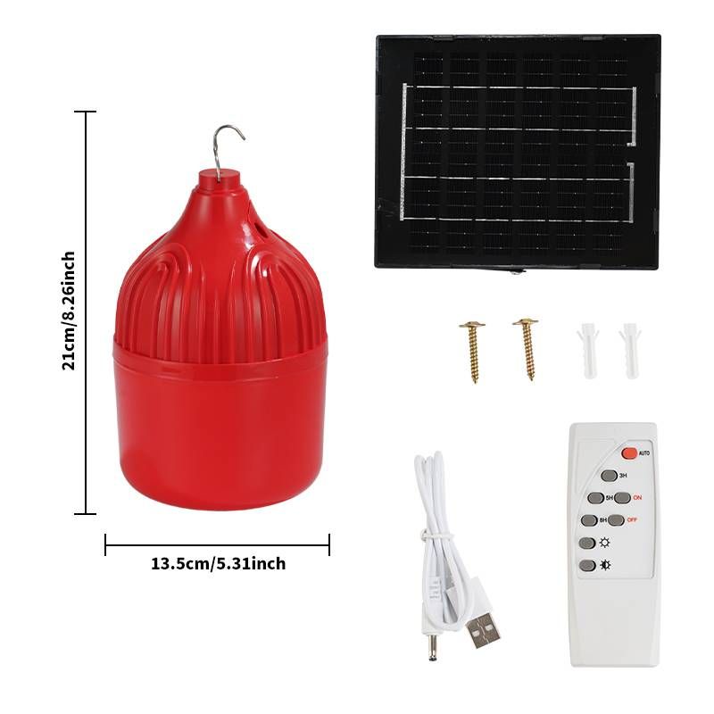 Dostarczaj lampy solarne LED do murów, superjasne, o dużej mocy, do użytku na zewnątrz, do namiotów kempingowych, awaryjne żarówki_voghion.com