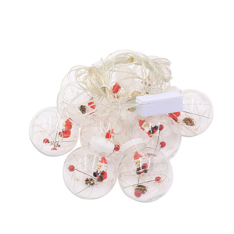 Schneemann-Weihnachtslichterkette – USB-betriebene LED-Lichterkette für Fenster-, Baum- und Weihnachtsdekorationen, Warmweiß, 3 m Länge, 120 LEDs_voghion.com