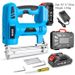 Cordless Lithium Battery Nail Gun For Woodworking & Home Renovation - 5 Sizes Nails Compatible, Lightweight & Jam-Free Design_voghion.com