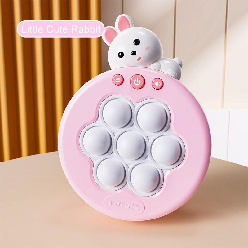 Jogo de Empurrar Rápido para Crianças: Diversão com o Jogo de Acertar a Toupeira, Estimula o Foco Lógico e Relaxa ao Apertar a Bolha. Brinquedo Infantil._voghion.com