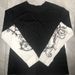 2025 Women's New Loose Two Piece Round Neck Long Sleeve Printed T-shirt_voghion.com
