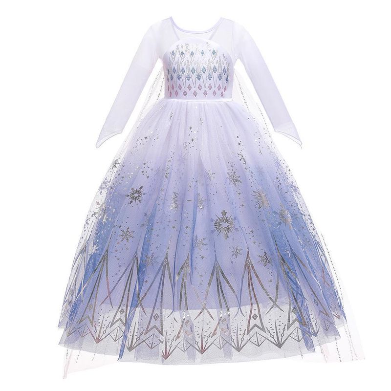 Neit Hierscht a Wanter Frozen Elsa Laangärmlech Prinzessin Kleed Halloween Cartoon Kleed Laangt Kleed Gebuertsdag Kannerkleed_voghion.com