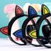 Foldable Cute Cartoon Cat Ear Shape Wireless Headphone Stereo Sport Headset_voghion.com