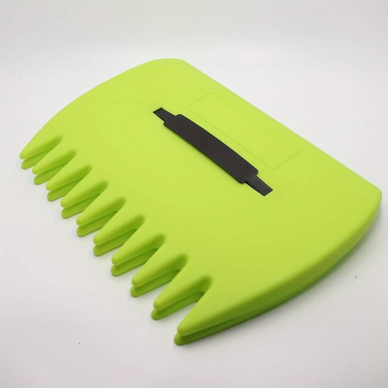 Ancinho de folhas para áreas externas - Coletor de folhas de plástico para limpeza de jardins, leve e durável_voghion.com