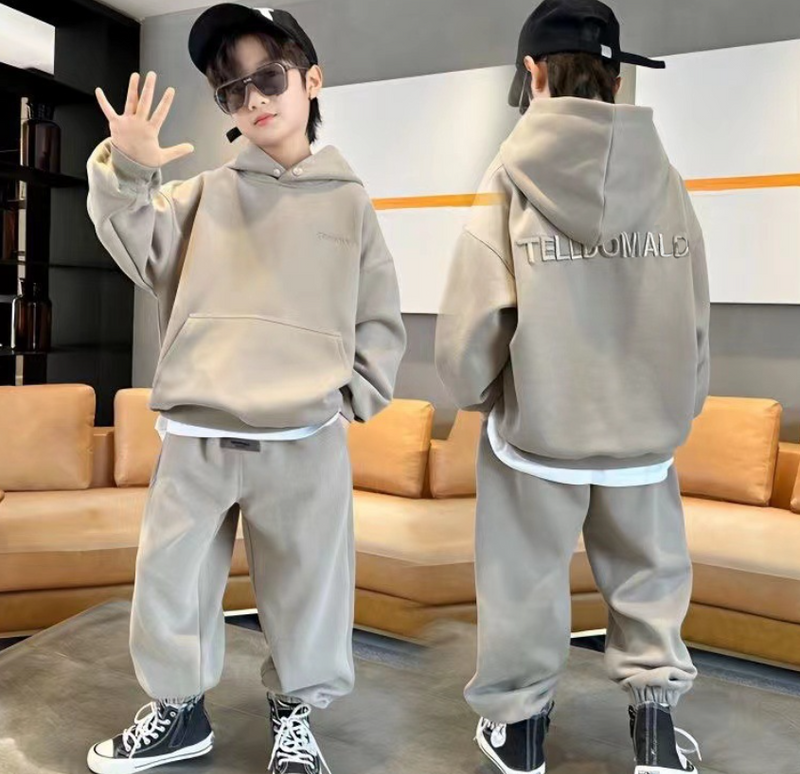 Kid's Clothing Boy Spring Suit Fashionable 2025 New Spring And Autumn Style Medium And Large Children Spring Handsome Fashionable Boy Trend_voghion.com