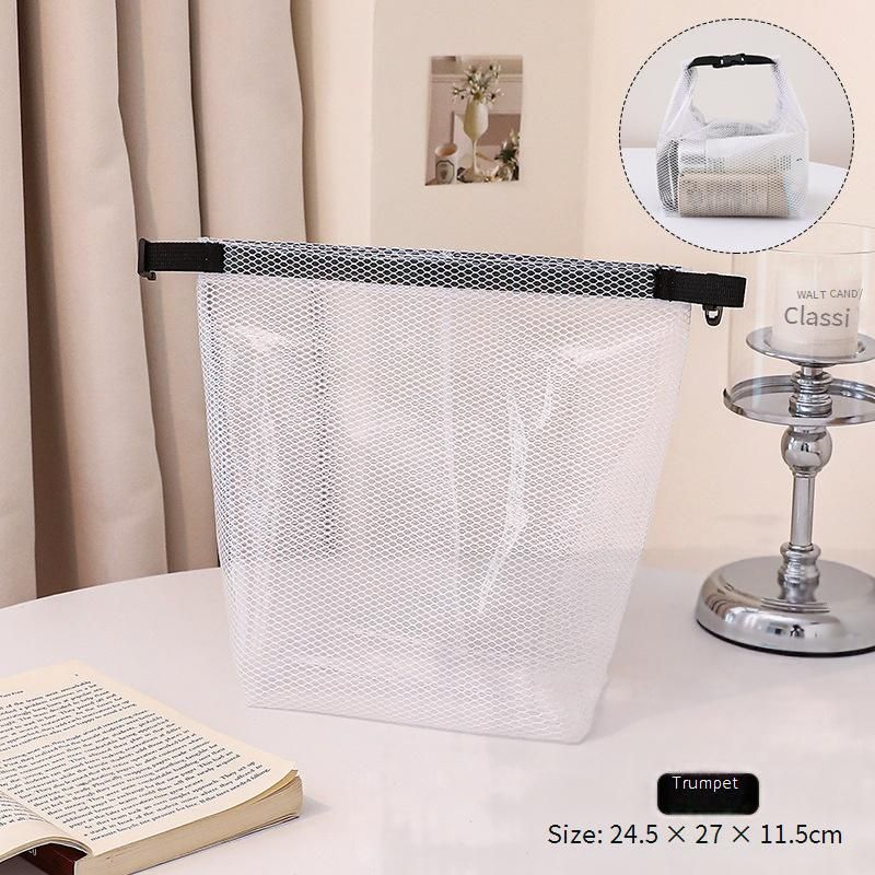Strumenti e accessori per il trucco Borsa impermeabile di grande capacità Borsa di stoccaggio Borsa per la spesa di alto valore Borsa da toilette portatile con bottone a pressione Borsa cosmetica portatile_voghion.com