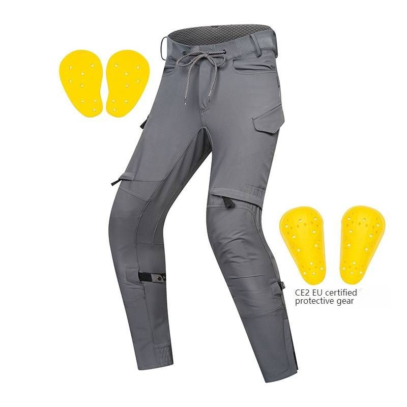 Wasserdichte Motorradhose mit CE2-Panzerung – langlebig und bequem für Männer und Frauen – Allwetterschutz für den Stadtverkehr_voghion.com