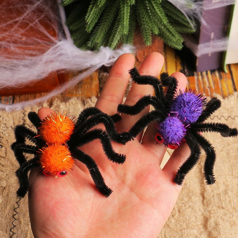 Halloween Spider Hair Clip Halloween Children's Adult Party Decoration Props Funny Spider Hair Clip Hair Accessories_voghion.com