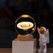 8cm 3D Ball Crystal Planet Night Light Laser Engraved Solar System Globe Astronomy Birthday Gift Home Desktop Decoration_voghion.com