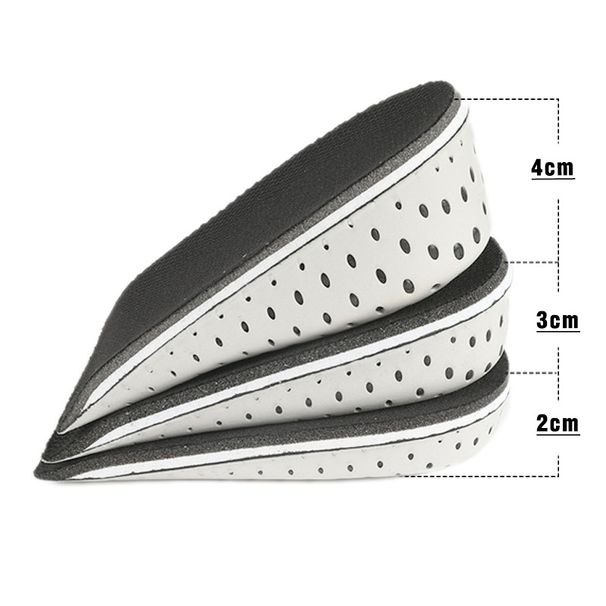 Augstumu palielinošās zolītes vīriešiem un sievietēm, sabiezinātas neredzamas 234cm sporta caurspīdīgas silikona puspaliktņa iekšējās augstumu palielinošās zolītes_voghion.com