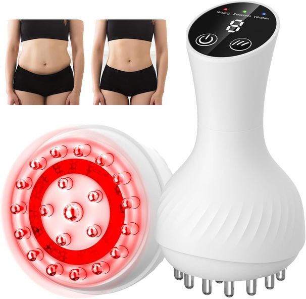 HarrFlow Drainage Massager Anti Cellulite Massage Tool, New Lymphatic Massager, Helps Reduce Stretch Marks Cellulite,_voghion.com