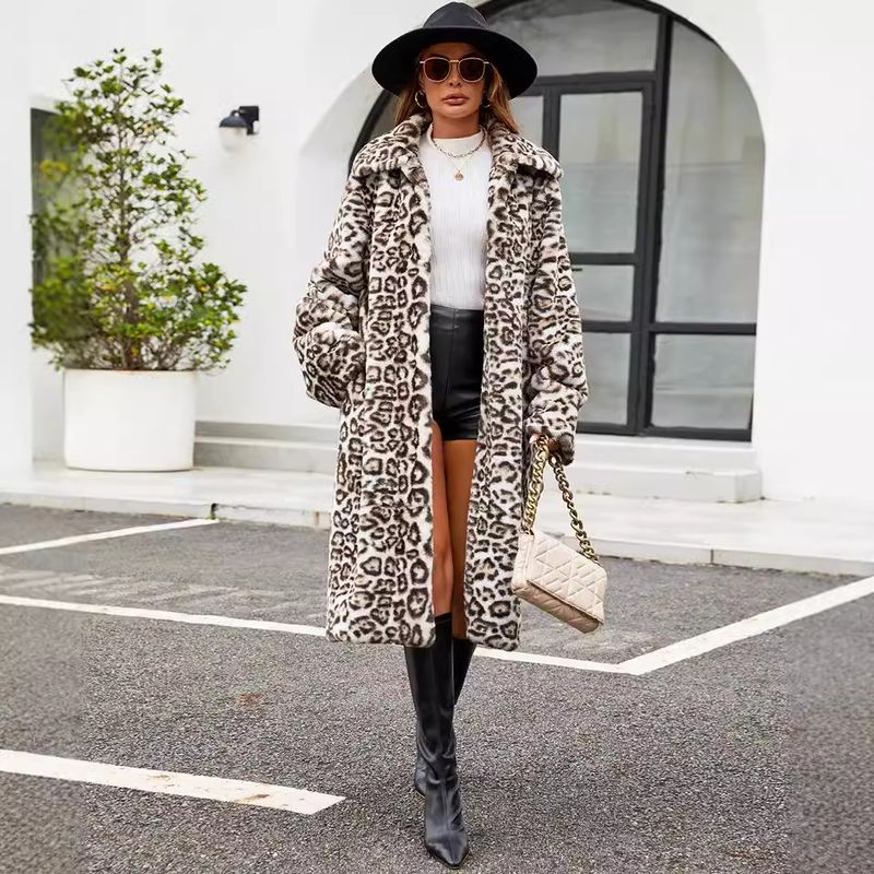 ​​Luxury Faux Fur Coat – Winter Plush Coat With Leopard & Snake Print, Warm & Stylish (S-XXXL)​​_voghion.com