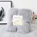 Four Seasons Blanket Long Plush Photography Blanket Children's Solid Color Nap Air Conditioning Sofa Blanket Blanket_voghion.com