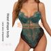 Vêtements pour femmes sexy perspective dentelle une pièce corps shaper lumière pression négative fronde beau corset arrière_voghion.com