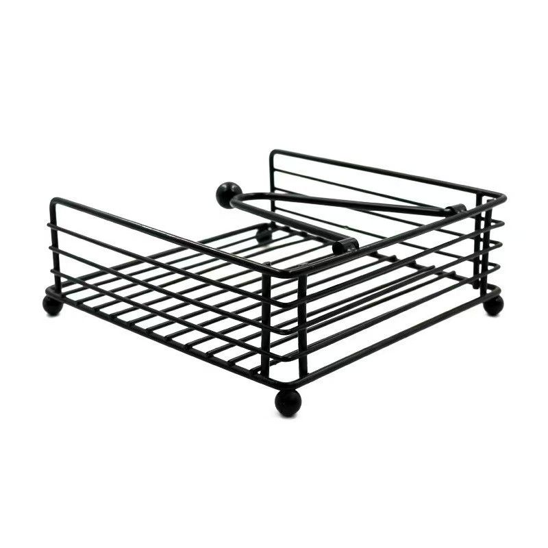 Napkin Holder For Table & Kitchen，Paper Napkin Holders With Weighted ArmModern Flat Napkin Dispenser For Home & Outdoor Dining,_voghion.com