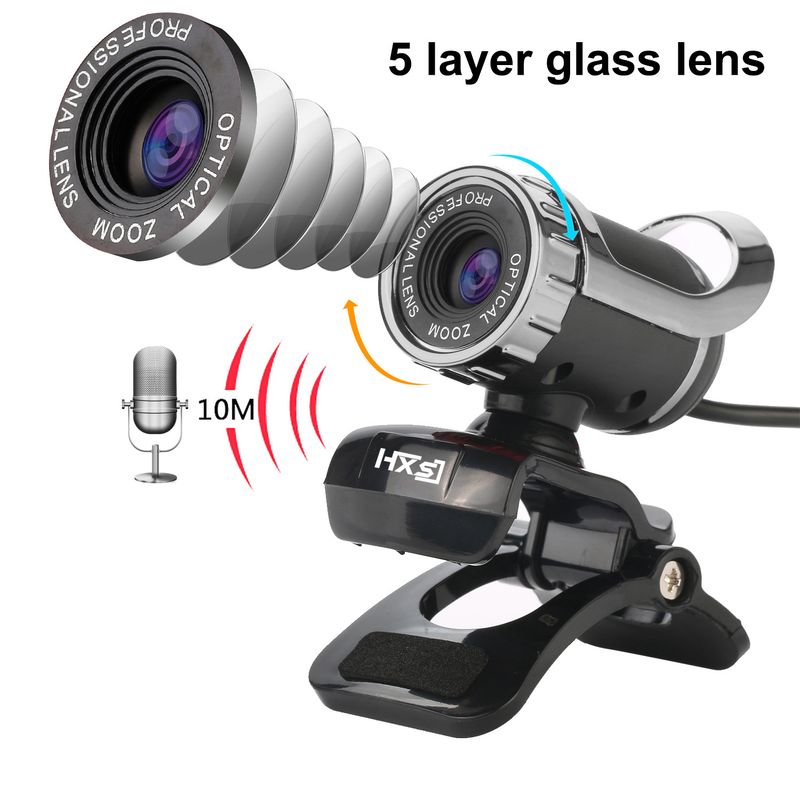 S9-1080P computer with built-in MIC call high-definition network camera_voghion.com