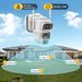 QL08 Solar Low Power Consumption WiFi/4G Surveillance Camera Lens Dual Screen HD Smart_voghion.com