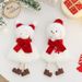 Christmas Decorations Set - Cute Snowman Santa Claus & Angel Dolls Handmade Tree Ornaments For Holiday Home Decor_voghion.com