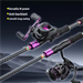 Lure Complete With Baitcasting Spinning Reel Carbon Long Casting Snakehead Fish Mouth Rod Beginner Set_voghion.com