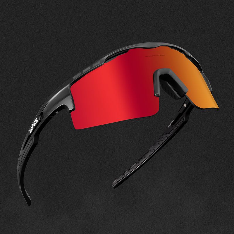 KAPVOE Óculos de ciclismo masculino e feminino proteção UV400 Óculos de sol para andar de bicicleta MTB Mountain bike óculos para dirigir, correr, caminhar, pescar_voghion.com