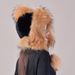 Women's Hats Thickened Fox Fur Lei Feng Hat, Warm Rabbit Hat, Plush And Cute, With Ear Flaps And Windproof Design._voghion.com