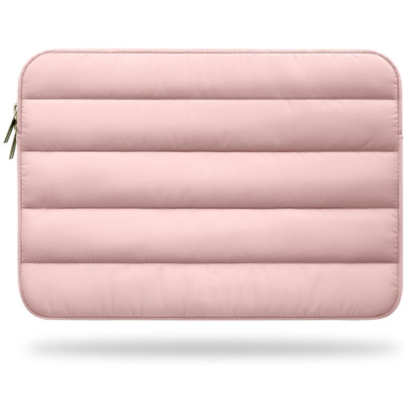 Soft puff computer bag 13 inch puffy liner bag fashionable iPad pillow computer bag men and women_voghion.com