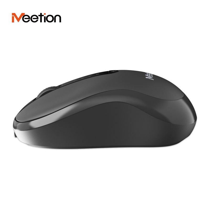 MEETION BTM185R Wireless Dual Mode Mouse With Battery Indicator, Rechargeable, 2400DPI, Ergonomic Design For Laptop/Desktop_voghion.com