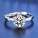 Tancise Classic Moissanite Anello in argento Gioielli da donna Promessa di nozze Regalo per feste_voghion.com