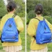 Student Backpack Womens Bag Waterproof School Large Capacity INS Fashionable Drawstring Travel 250408l_voghion.com
