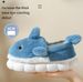 Cotton slippers for women spring and autumn home with winter indoor non-slip home warm couples winter fluffy man_voghion.com