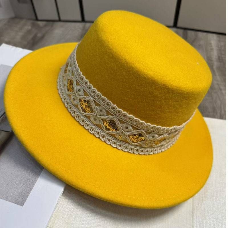 New Hat For Children, Fashionable And Versatile, Small And Fresh Knitted Sweet Fisherman Hat, Sun Shading And Sun Protection Bow Top Hat_voghion.com