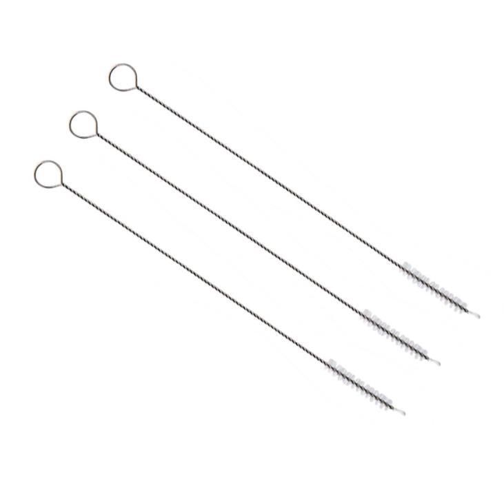 Krtača za slamo iz nerjavečega jekla za gospodinjstvo Steklenička za mleko Krtača za slamo Krtača za čiščenje epruvete Spiralna mehka volna Najlonska krtača Zdaj_voghion.com