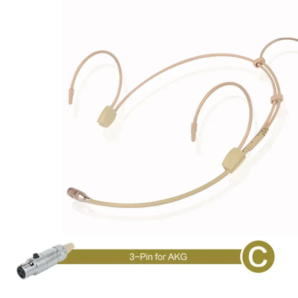 Ohrbügel-Headset-Mikrofon Kugelcharakteristik-Kondensatormikrofon Patronenmikrofon für drahtlose_voghion.com