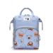 Matinny Spring Trendy Backpack Diaper Bag For Moms – Spacious, Anti-Bacterial & Ergonomic, Cute Animal-Print PU Tote For Baby Essentials_voghion.com