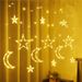 LED Small Colorful Flashing String Starry Sky Curtain Decoration Outdoor Solar Star Lights_voghion.com
