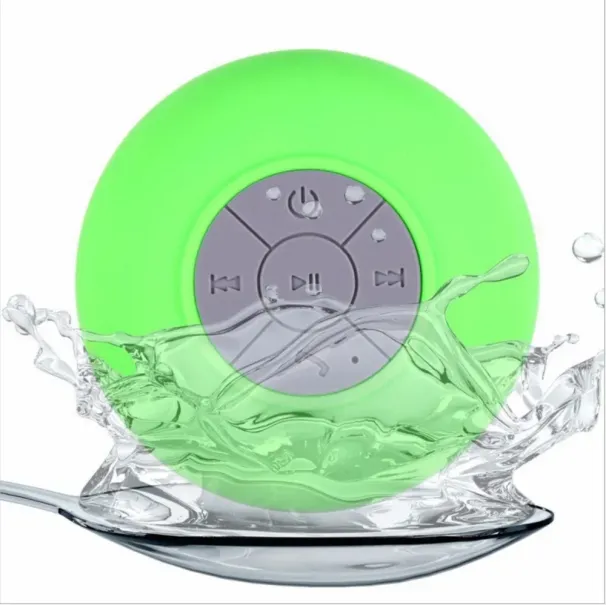 Wireless Bluetooth Waterproof Speaker With Suction Cup Sound For Car, Shower Sound_voghion.com