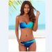 Seksi bikini z zgornjim delom iz gradienta, zvit z zvitim robom, z razcepljenim zgornjim delom, ženski bikini_voghion.com