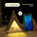 C37 Tent Night Bedroom Bedside USB Rechargeable Sleep Companion Light Bluetooth Speaker LED Table Lamp_voghion.com