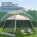 Outdoor Tent Canopy Integrated Sunshade Rainproof Sunscreen Pavilion Camping Mosquito Net_voghion.com