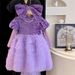 Abbigliamento per bambini Capodanno Natale Autunno e inverno Ragazze Gonna rossa con paillettes Abito di alta qualità Fiocco Fiore Ragazza Temperamento Tutu Gonna a ruota_voghion.com