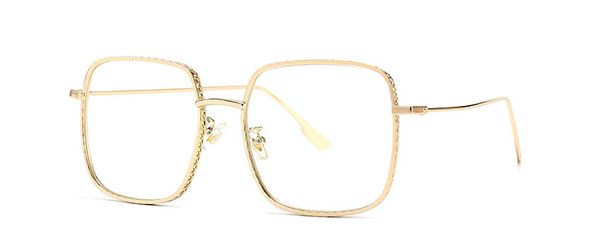 new modern retro square frame sunglasses INS style street style big-name sunglasses 8030_voghion.com